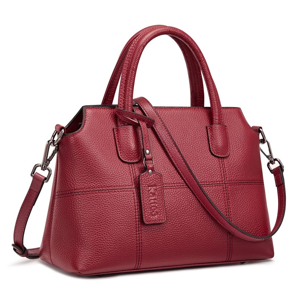 3124 Leather Handbags , Soft Hobo Satchel Shoulder Crossbody Bags Purses